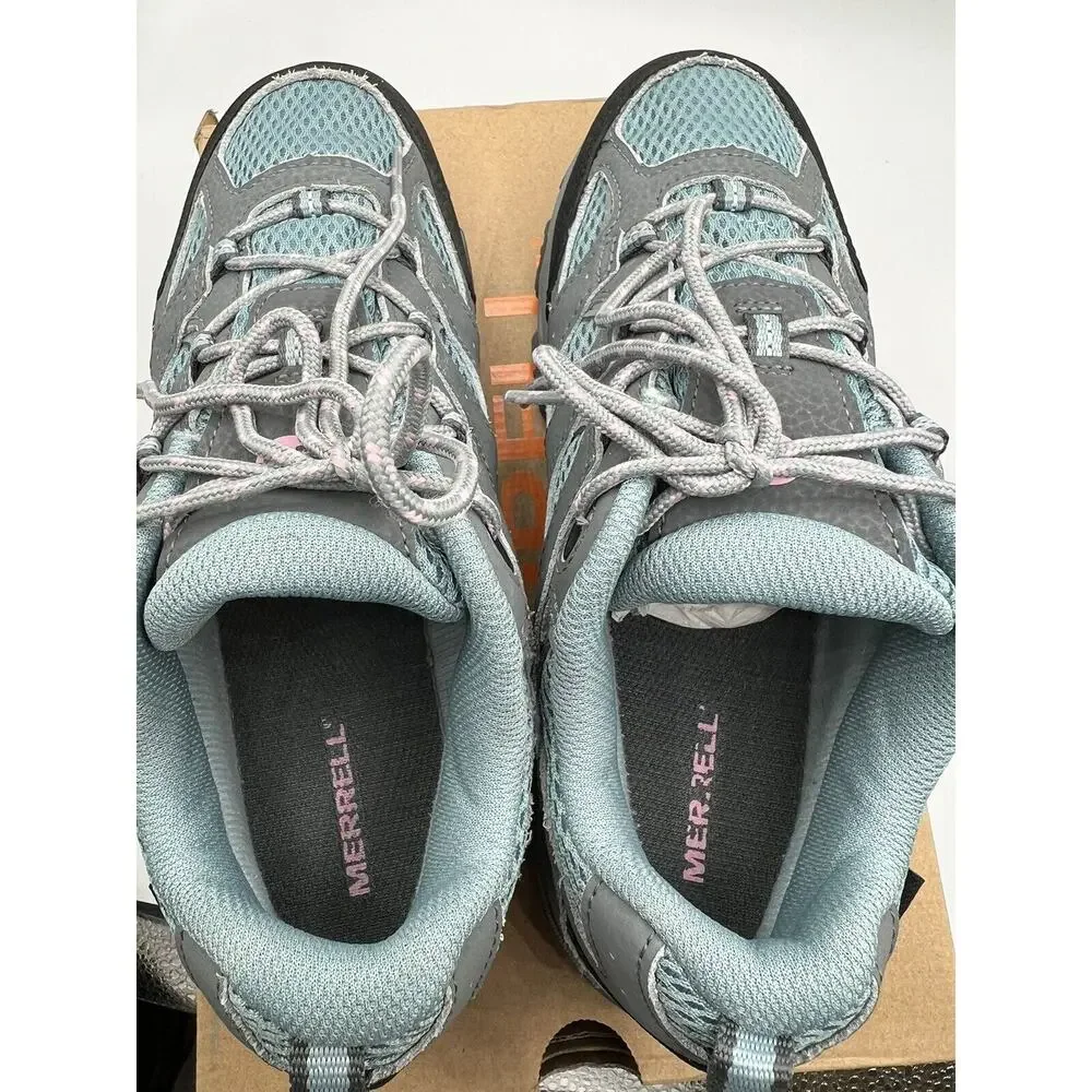 Merrell Moab 3 Low WTRPF Hiking Shoe,‎ Altitude, 5.5 US Unisex Big Kid EUC